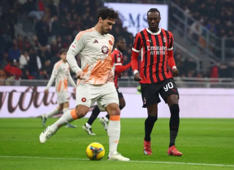 Kèo hôm nay Serie A | Roma - Milan 18/05/2025 2 Trận đấu Roma vs Milan sẽ khép lại với kết quả bất phân thắng bại